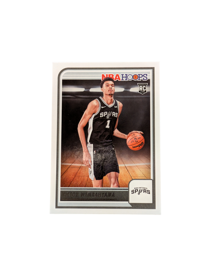2023/24 Panini NBA Hoops San Antonio Spurs Victor Wembanyama #277 Rookie card