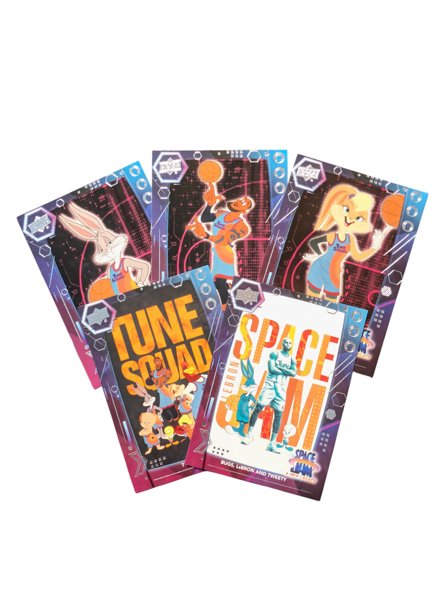 2022 Upper Deck Space Jam : A New Legacy LeBron James - Full Card Set (1-50)
