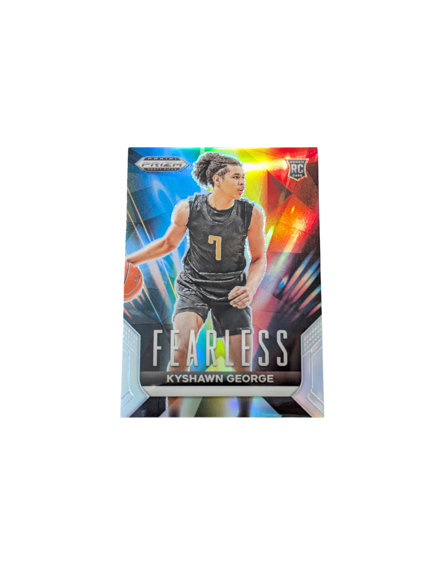 2024 Panini Prizm Fearless Washington Wizards Kyshawn George #15 Rookie card