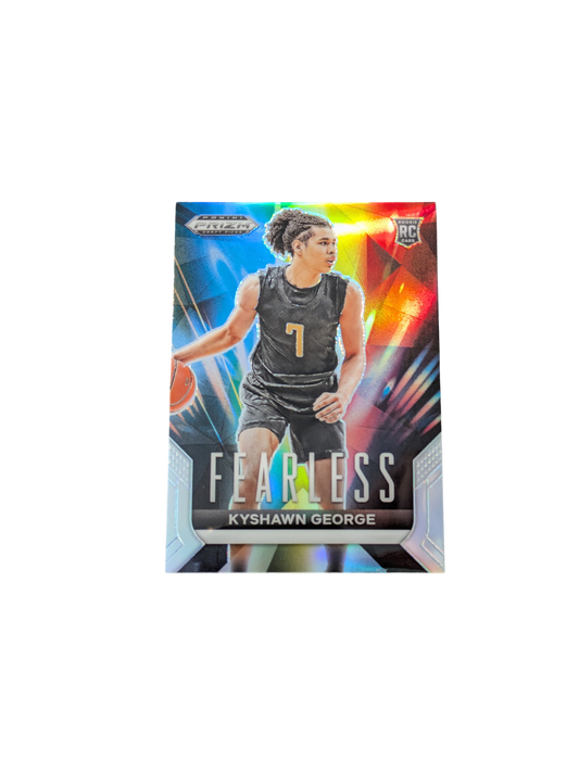 2024 Panini Prizm Fearless Washington Wizards Kyshawn George #15 Rookie card