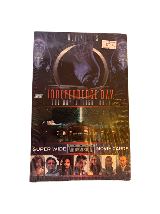 1996 Topps Widevision Independence Day Trading Card Hobby Box