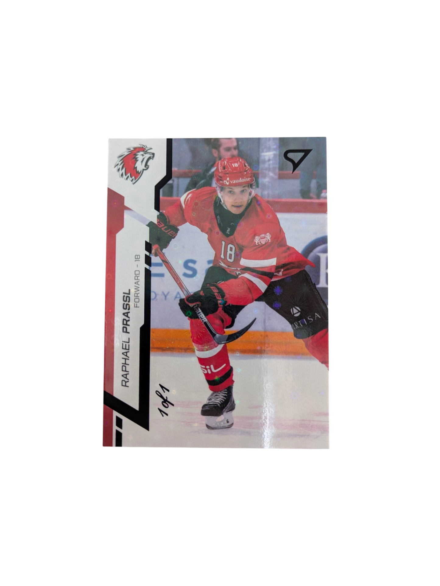 2025 SportZoo National League Series 2 Lausanne HC Raphael Prassl 1/1 card