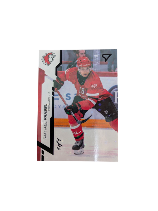 2025 SportZoo National League Series 2 Lausanne HC Raphael Prassl 1/1 card
