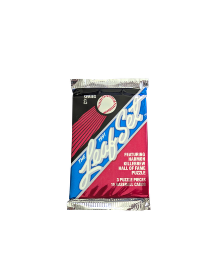 1991 Leaf MLB Baseball Set Trading Cards Pack