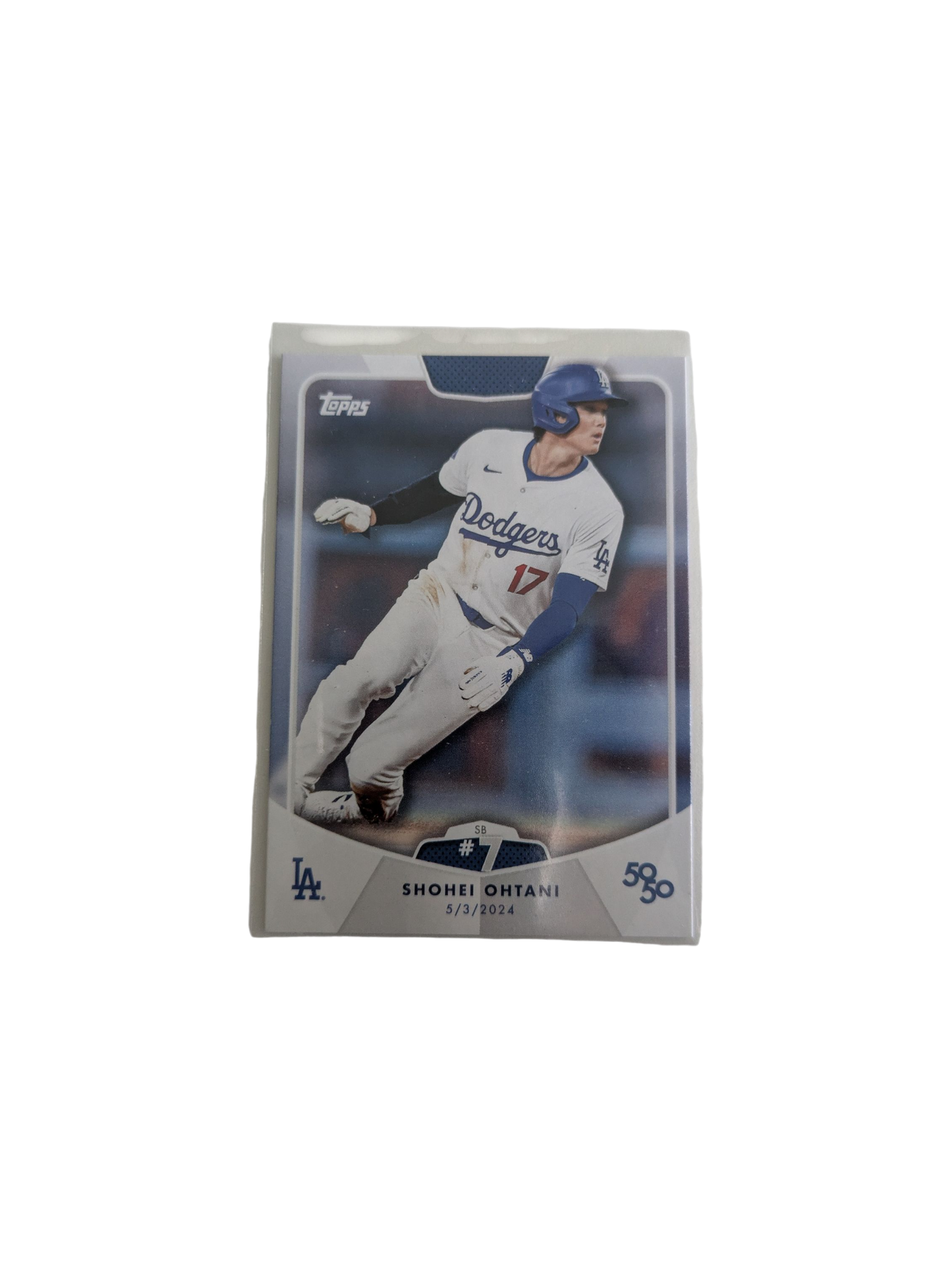 2024 Topps Los Angeles Dodgers Shohei Ohtani 50/50 SB #7 Card