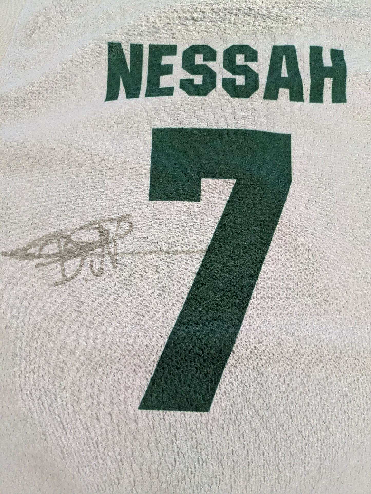 Cleveland State Dayan Nessah NCAA signed White Jersey