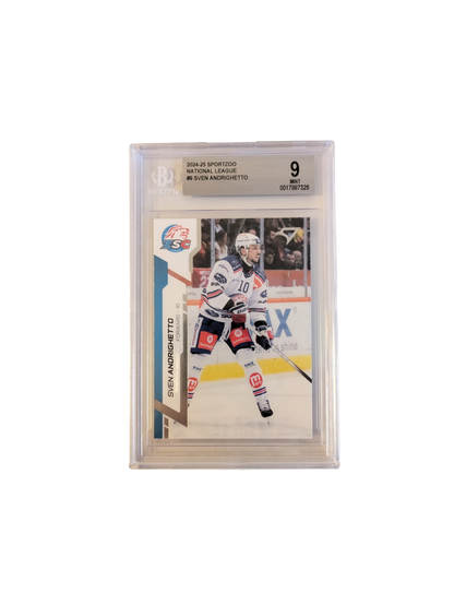 2024-25 SportZoo National League Sven Andrighetto #9 Beckett Card