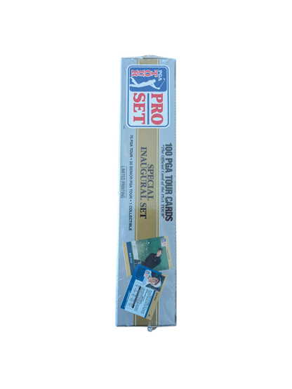 1990 Pro Set PGA Tour Special Inaugural Golf Card Box with 4 Factory Sealed Sets