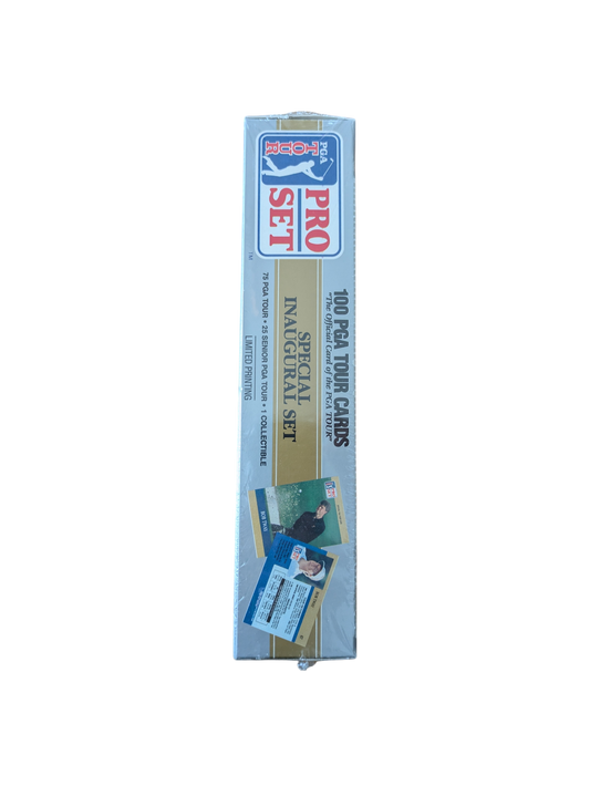 1990 Pro Set PGA Tour Special Inaugural Golf Card Box with 4 Factory Sealed Sets