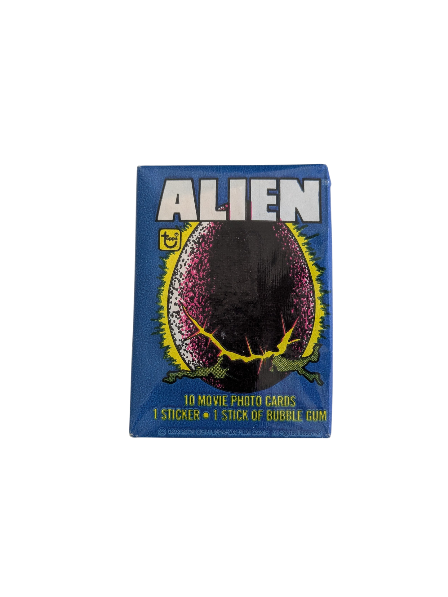 1979 Topps Alien TV Photo Card + Sticker Pack