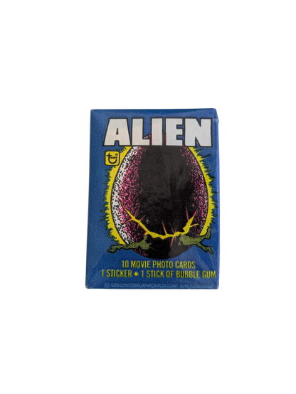 1979 Topps Alien TV Photo Card + Sticker Pack