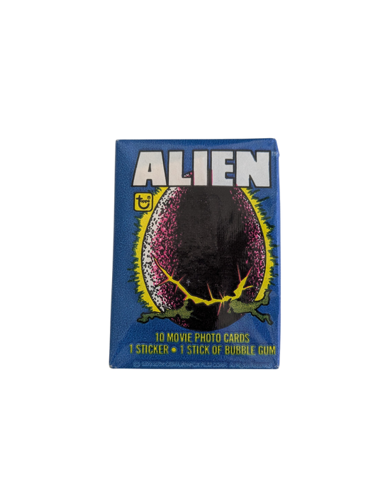 1979 Topps Alien TV Photo Card + Sticker Pack