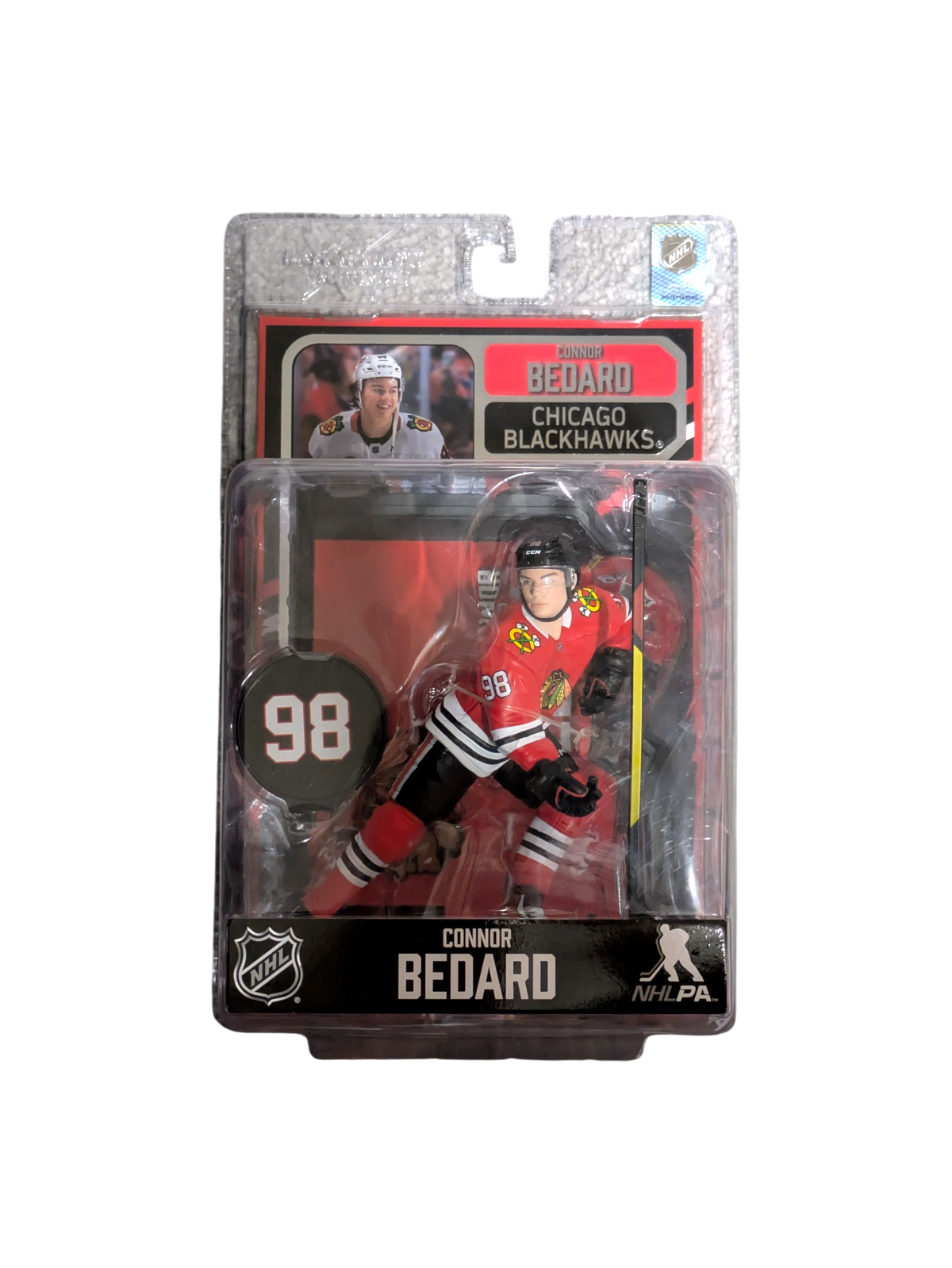 2024 McFarlane Chicago Blackhawks Connor Bedard Action Figure