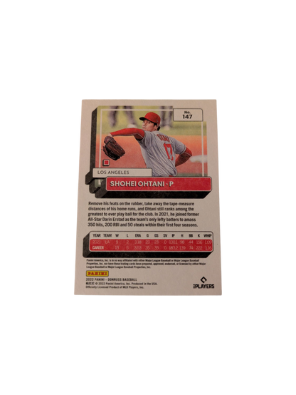 2022 Panini Donruss Los Angeles Angels Shohei Ohtani #147 Card