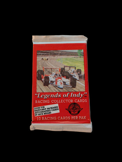 1992 GSS Legends of Indy Racing Collector Cards Pack