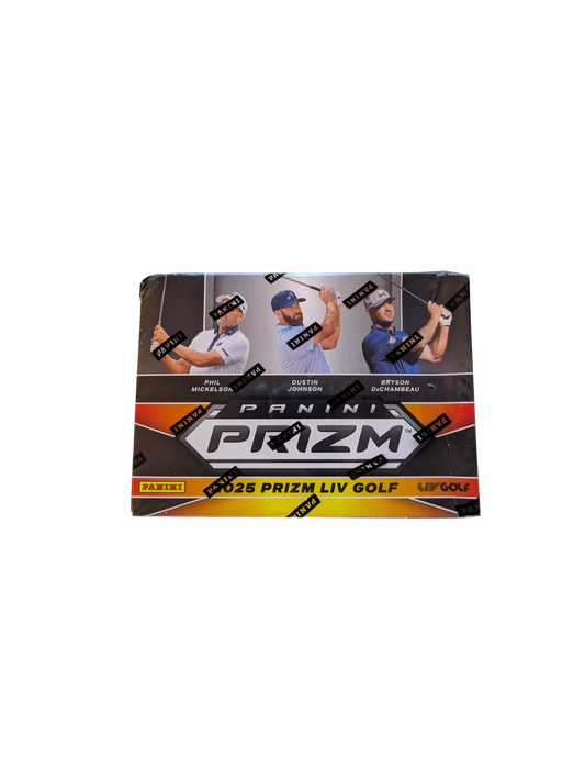 2025 Panini Prizm LIV Golf Trading Card Blaster Box