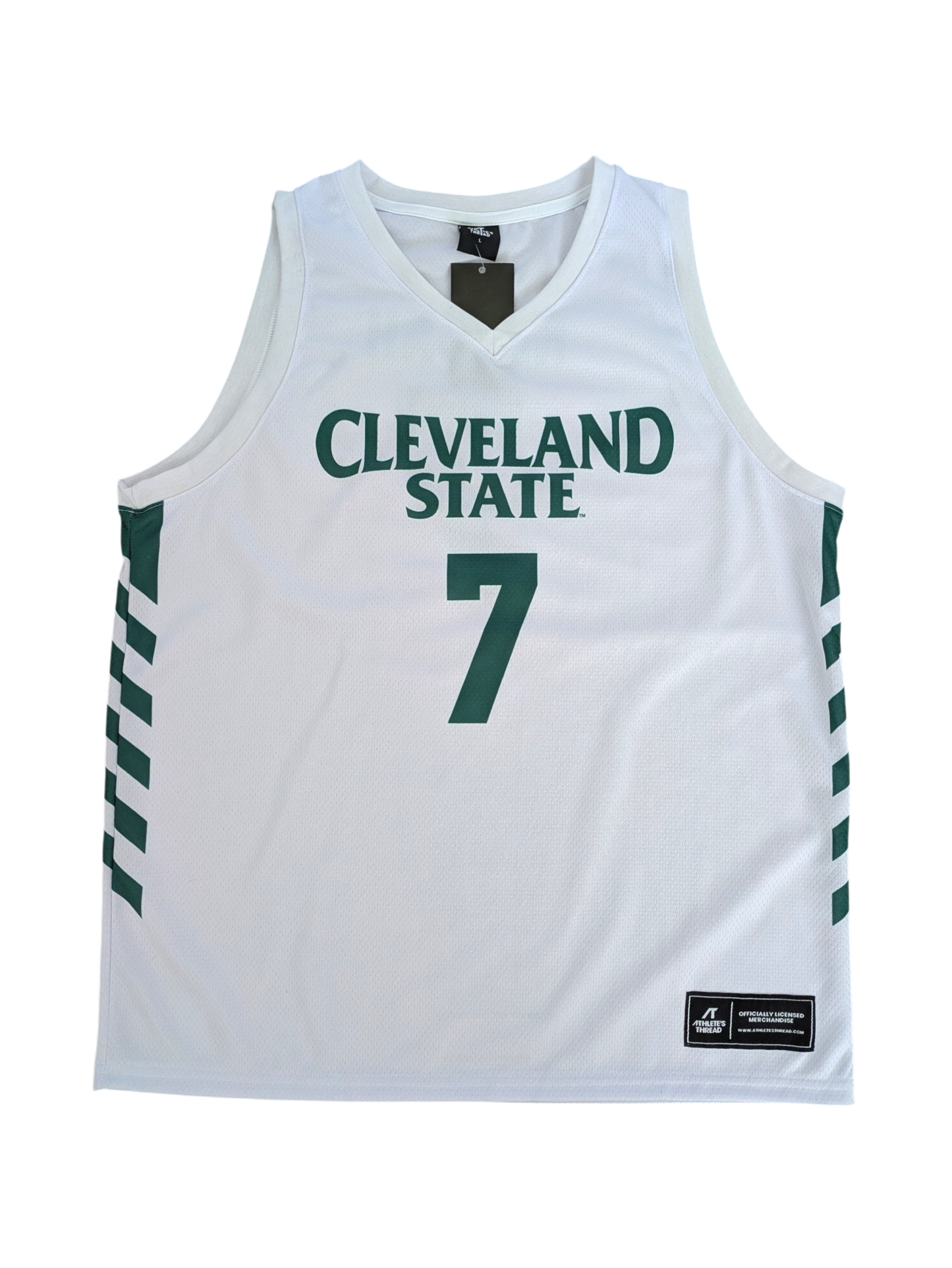 Cleveland State Dayan Nessah NCAA signed White Jersey
