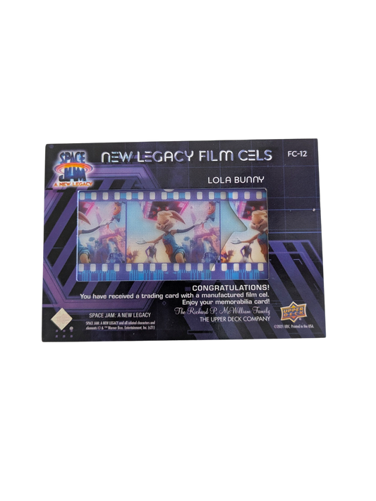 2021 Upper Deck Space Jam A New Legacy Film Cells Lola Bunny card