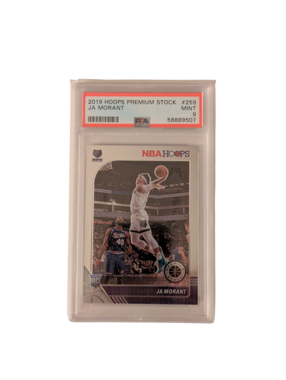 2019 Panini Hoops Ja Morant Premium Stock #259 PSA 9 Card