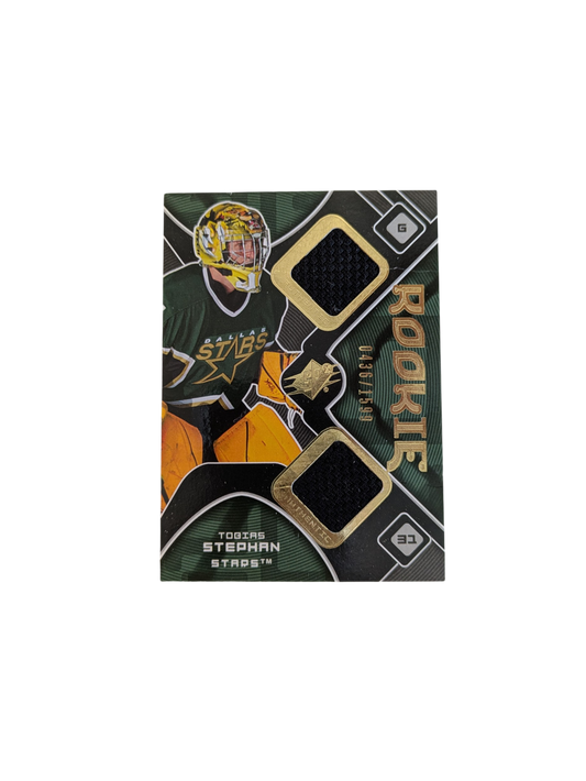 2007 Upper Deck Dallas Stars Tobias Stephan Rookie Patch 0436/1599 card