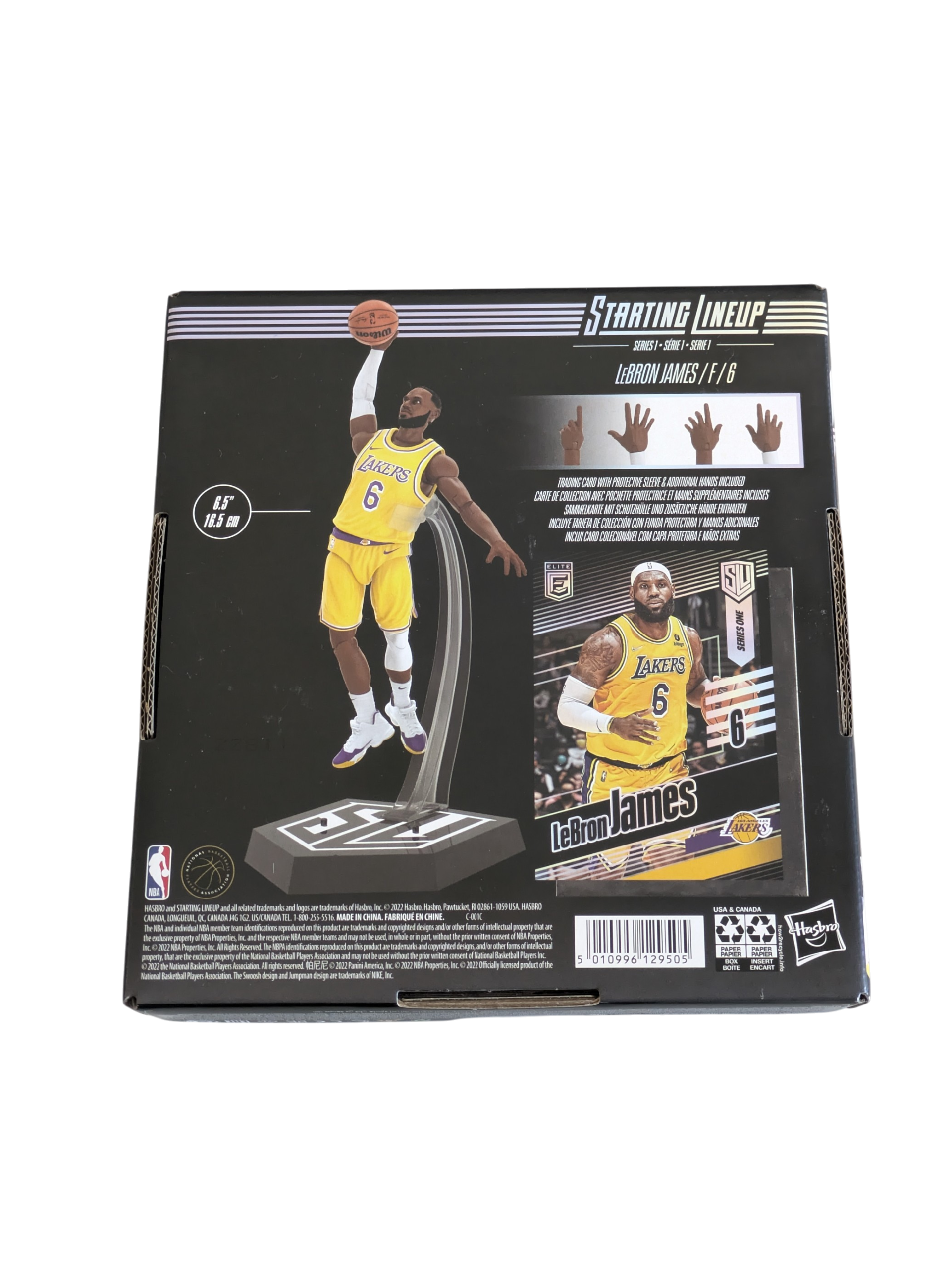 Hasbro NBA LeBron James Starting Lineup Series 1 Action Figure