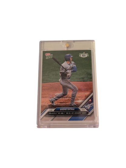 2024 Topps Now Los Angeles Dodgers Shohei Ohtani Seoul Series #1 Card