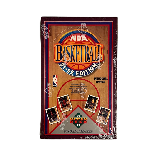 1992 Upper Deck Basketball Inauguration Edition Hobby Box