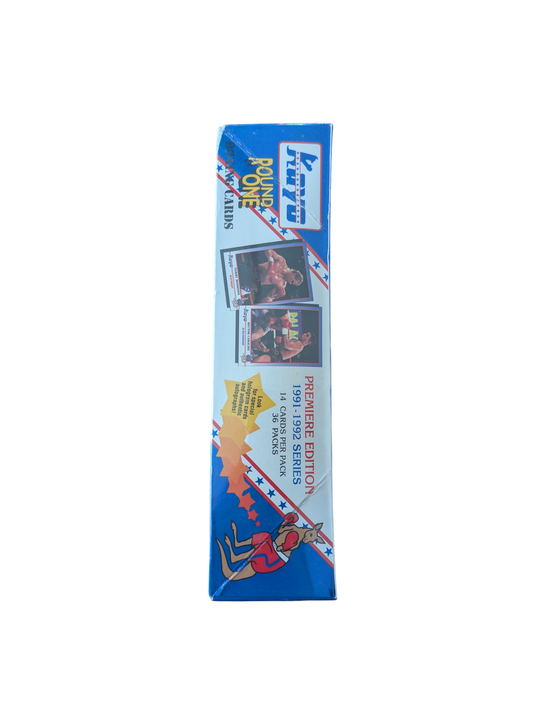 1991-1992 Kayo Round One Premiere Edition Boxing Trading Cards Hobby Box