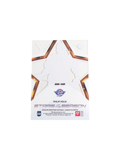 2025 SportZoo National League Rapperswil Philip Holm Auto 23/25 card