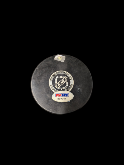 San Jose Sharks Mirco Mueller signed NHL Puck