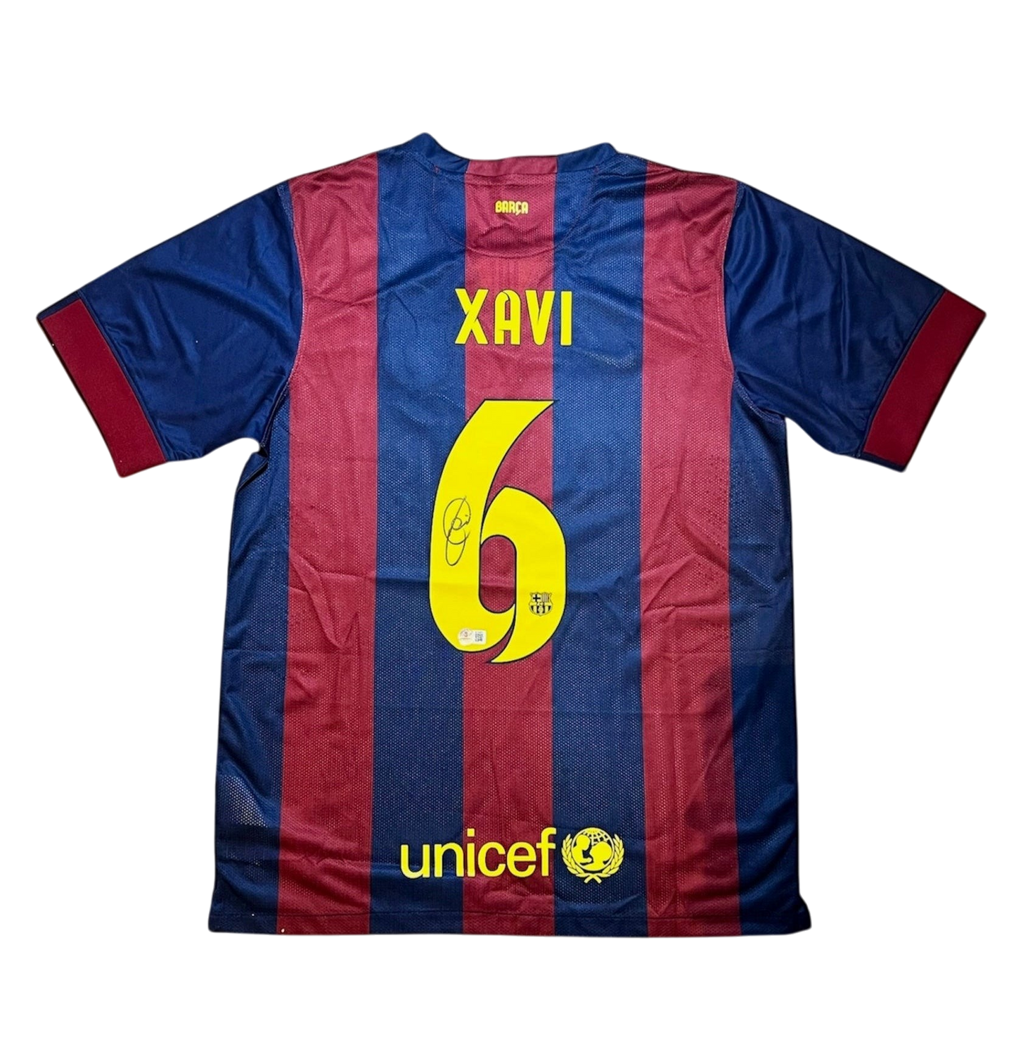 FC Barcelona Xavi signed Football Jersey