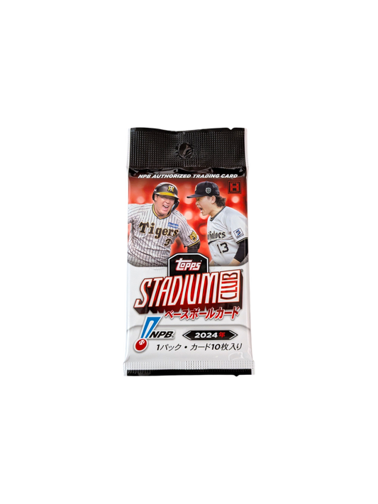 2024 Topps Stadium NPB Japan Pro Baseball Hobby Pack