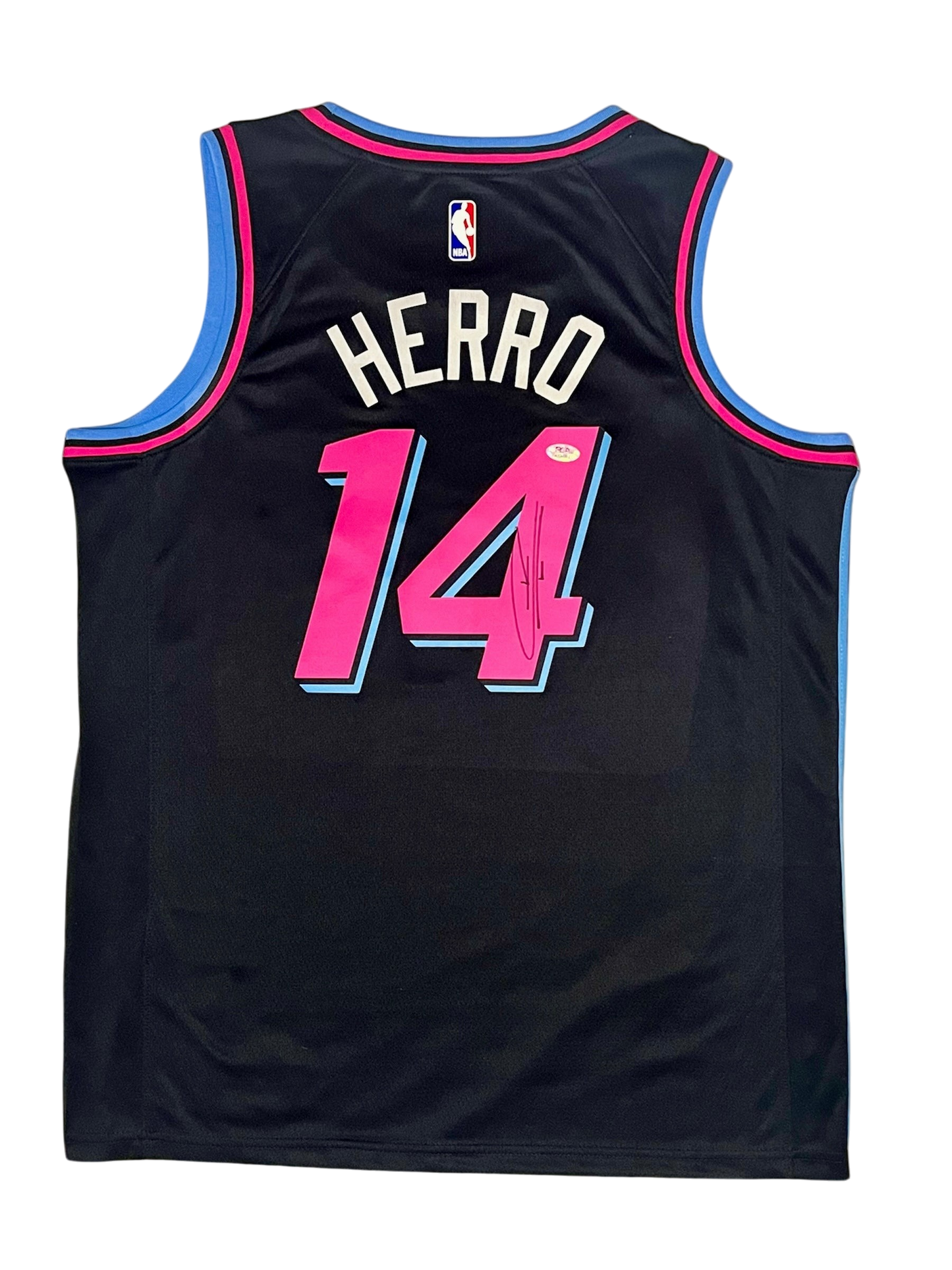 Miami Heat Tyler Herro NBA signed Jersey