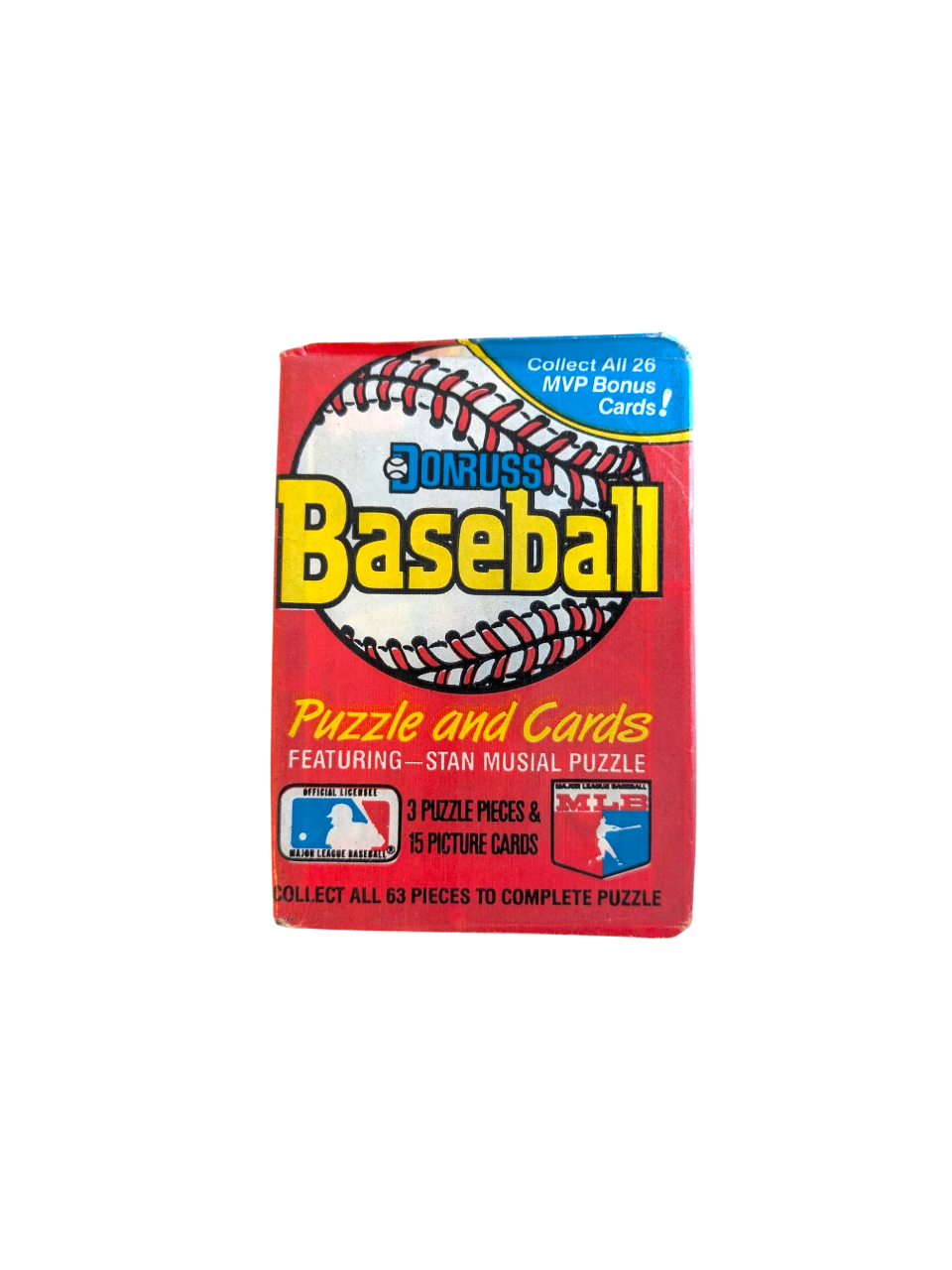 1988 Donruss Puzzle & Cards MLB Baseball Pack