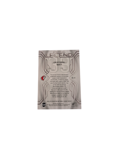 2026 SportZoo National League Eternal Legends Lausanne Cristobal Huet card