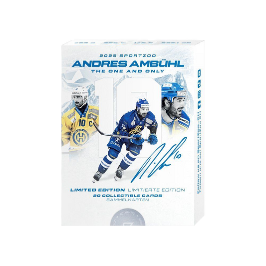 2025 SportZoo National League Andres Ambuhl Hockey Hobby Box