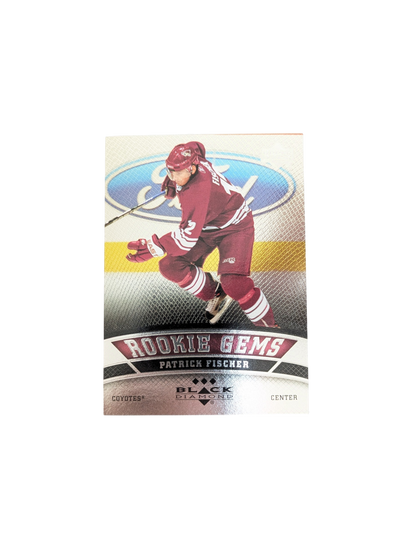 2006-07 Upper Deck Black Diamond Phoenix Coyotes Patrick Fischer #167 card