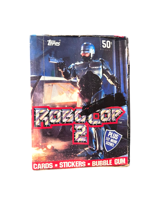 1990 Topps Robocop 2 Movie Cards Hobby Box