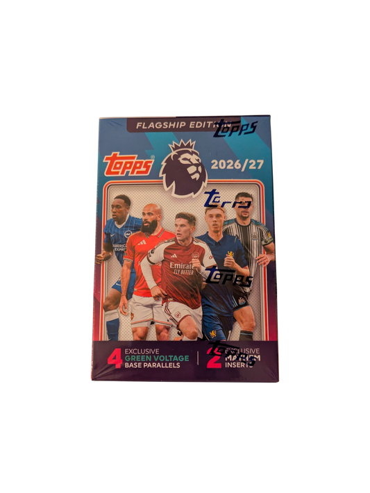 2026-27 Topps EPL Football Flagship Edition Value Box