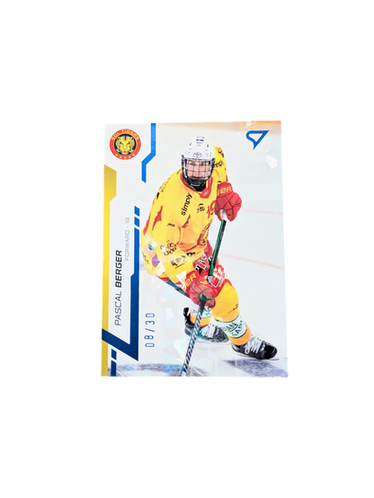2025 SportZoo National League Langnau Pascal Berger 08/30 Blue card