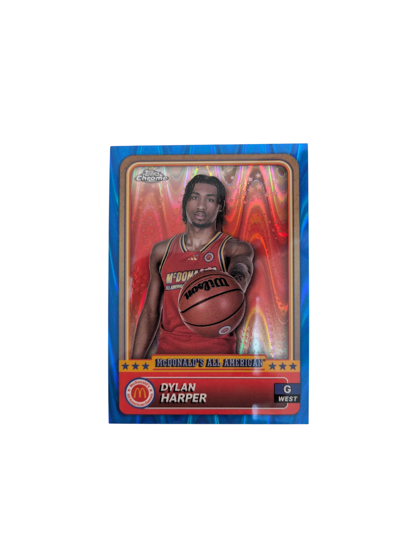 2024 Topps Chrome McDonald's All American Games Dylan Harper #88 Blue Card