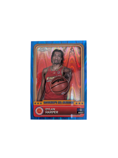 2024 Topps Chrome McDonald's All American Games Dylan Harper #88 Blue Card
