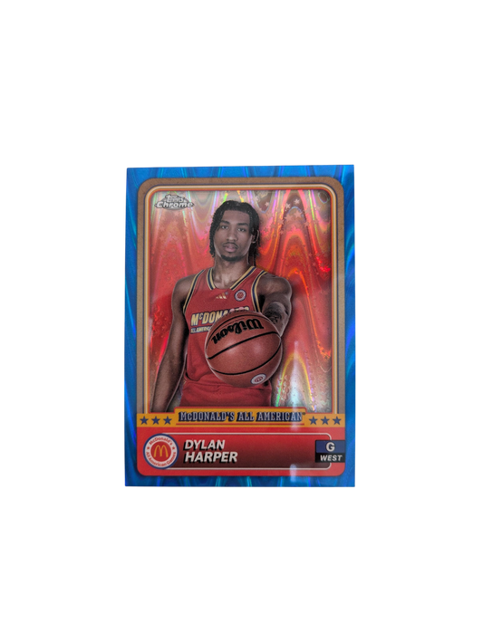 2024 Topps Chrome McDonald's All American Games Dylan Harper #88 Blue Card