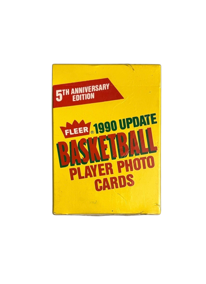 1990 Fleer Update Basketball Player Photo Blaster Box