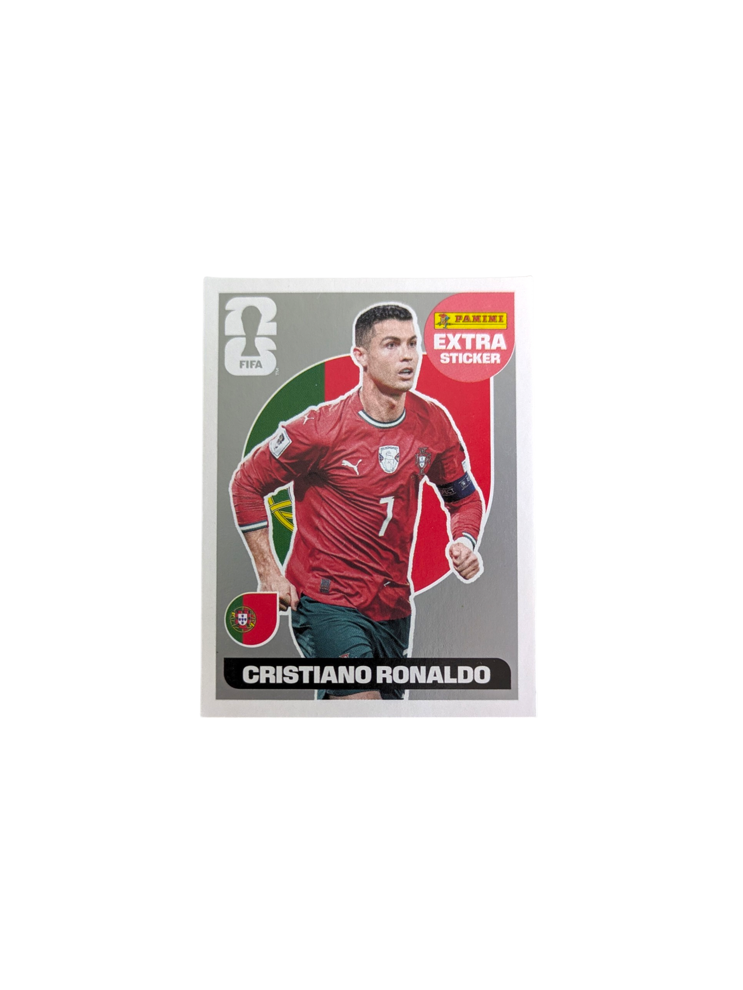 Panini FIFA World Cup 2026 Cristiano Ronaldo Silver - Extra Sticker