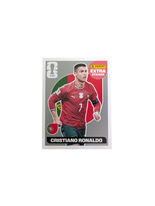 Panini FIFA World Cup 2026 Cristiano Ronaldo Silver - Extra Sticker
