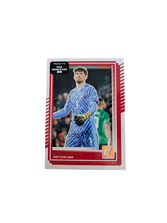 2025-26 Panini Donruss Road to World Cup Switzerland Gregor Kobel #175 card