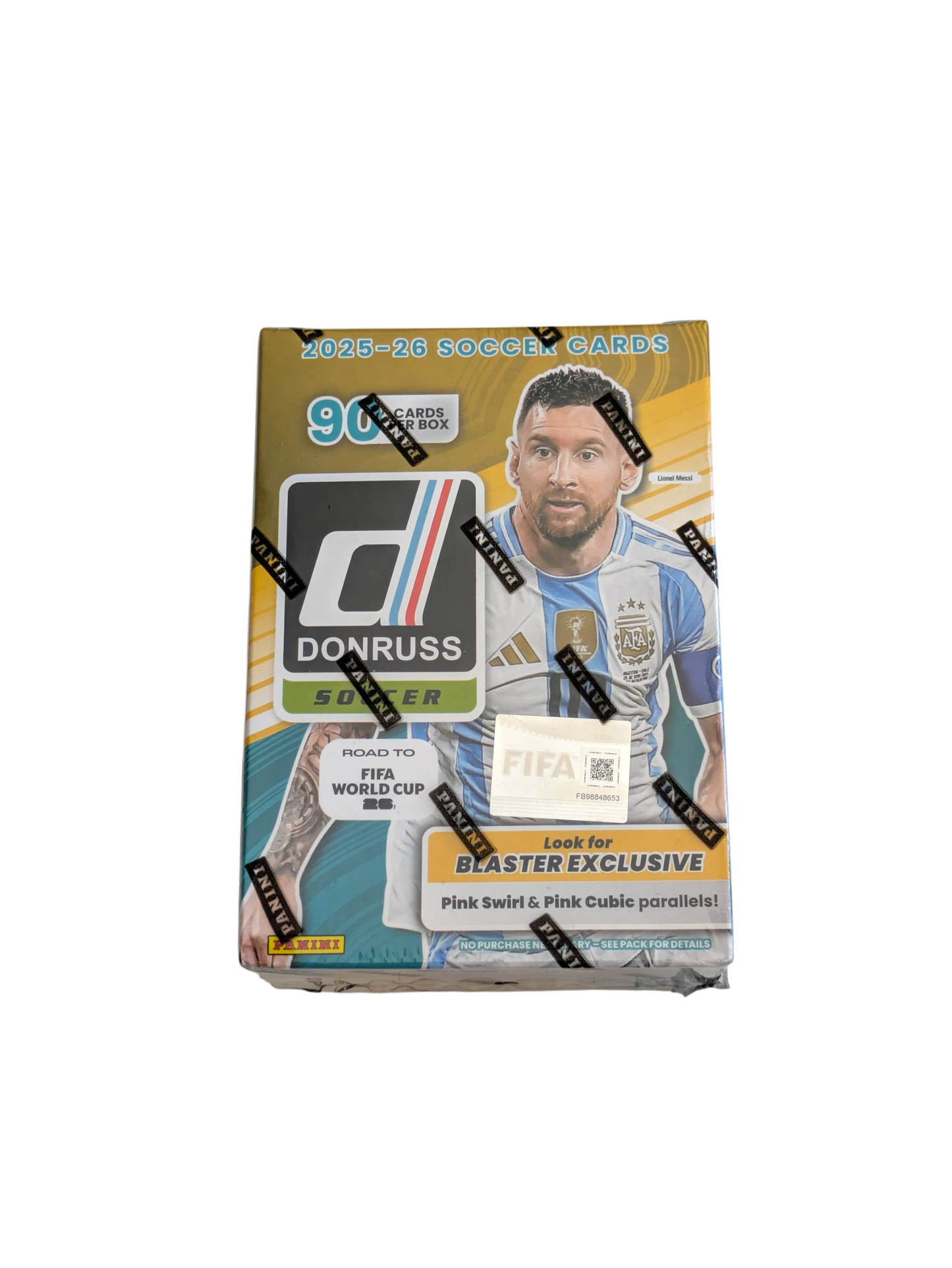 2025-26 Panini Donruss Road to FIFA World Cup Soccer Hobby Blaster Box