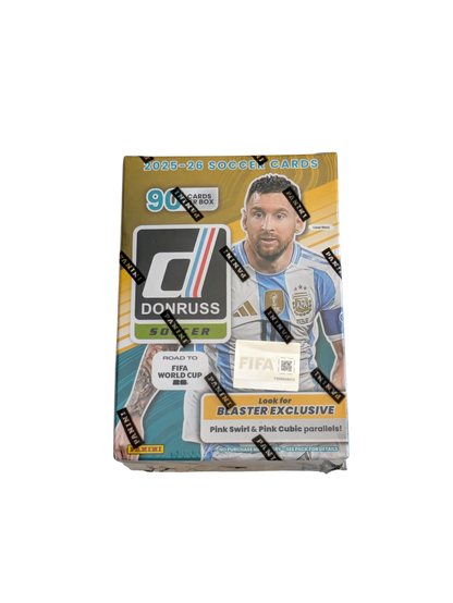 2025-26 Panini Donruss Road to FIFA World Cup Soccer Hobby Blaster Box