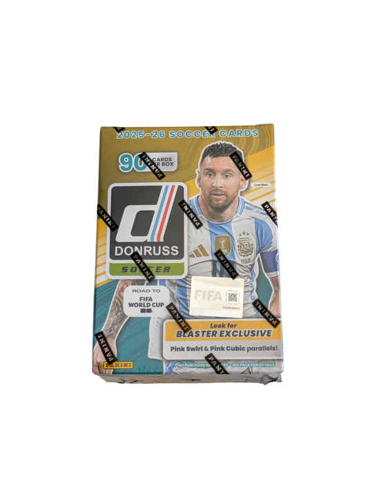 2025-26 Panini Donruss Road to FIFA World Cup Soccer Hobby Blaster Box